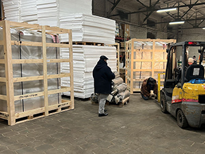 Export Packaging of TS Units